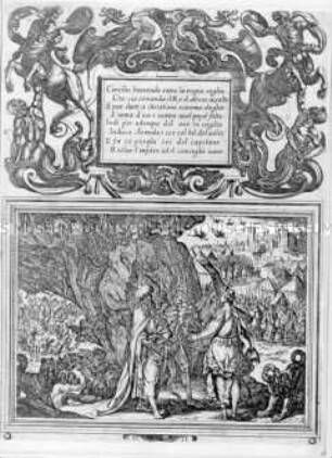 Concilio horrendo (Blatt IV aus "Gerusalemme Liberata")