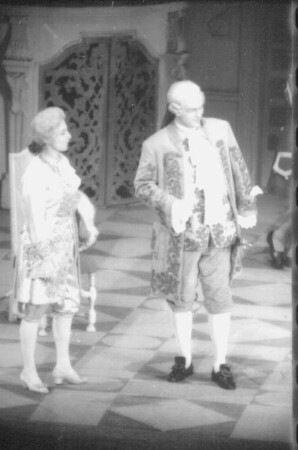 "Der Rosenkavalier" von Richard Strauss. Sächsische Staatsoper Dresden, November 1967