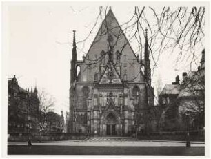 Thomaskirche, Leipzig Bachgruft: Portal