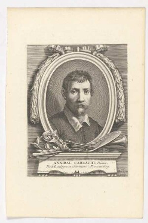 Bildnis des Annibal Carracce
