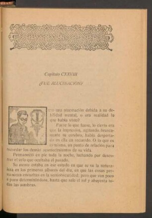Capítulo CXXVIII - ¿Fué alucinación?