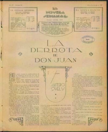 1927011515: La derrota de Don Juan