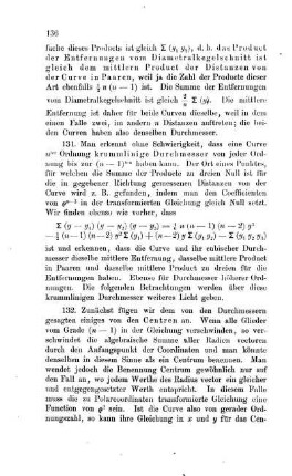 Mittelpunkte der Curven.
