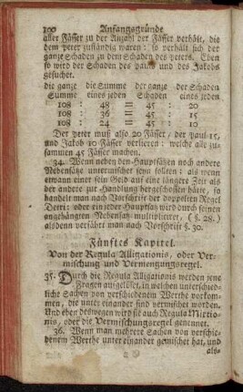 Fünftes Kapitel. - Sechstes Kapitel. - Das grosse Einmaleins.