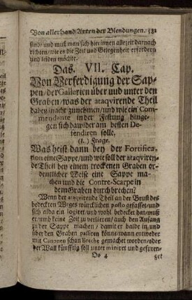 VII. Capitel - IX. Capitel