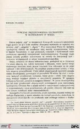 35: Typiczne przedstawienia Eucharystii w ikonografii IV wieku