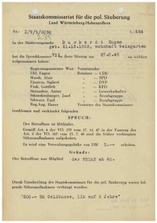 Burkardt, Eugen