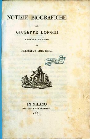 Notizie biografiche di Giuseppe Longhi