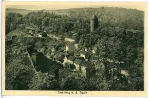Camburg. Blick auf Camburg