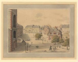 Roßmarkt mit Hauptwache in Frankfurt