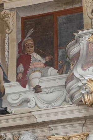 Zwerg im Türkenkostüm