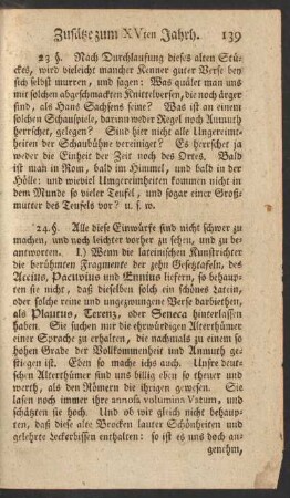 [Zusätze zum XVten Jahrh.]