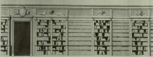 Japanisches Palais. Entwurf zum Umbau zur Bibliothek, 1780