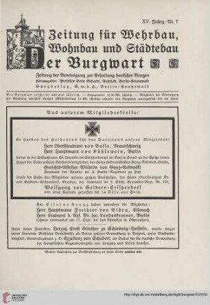 Aus unserem Mitgliederkreise