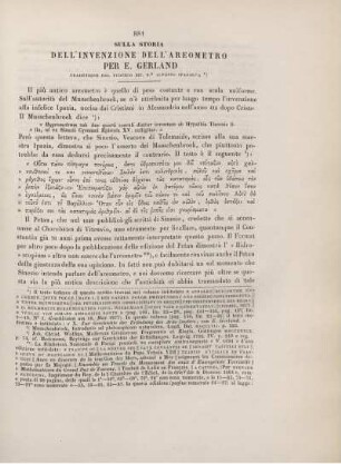 Sulla storia dell'invenzione dell'areometro.