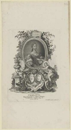 Bildnis der Charlotte von England, geb. Prinzessin von Mecklenburg-Strelitz