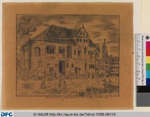 Ruine der Burg Dankwanderode in Braunschweig