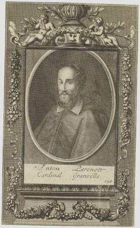 Bildnis des Anton Perenott Cardinal Granvella
