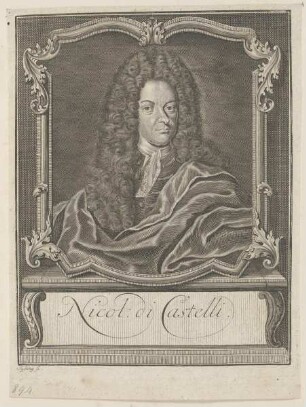 Bildnis des Nicol. di Castelli