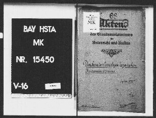 Druckerei des ehemaligen Bayer. Kriegsministeriums.