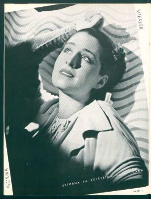 Norma Shearer - Retorna la expresión sofisticada