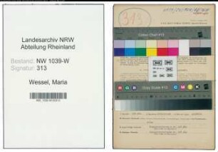Entnazifizierung Maria Wessel , geb. 05.10.1908 (Bueroangestellte)