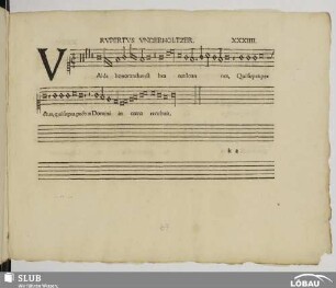 XXXIIII. Unterholtzer, Rupert: Valde honoratus est