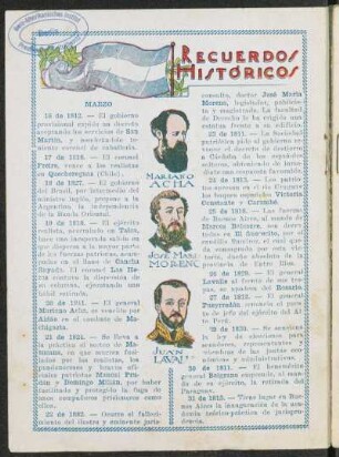 Recuerdos históricos