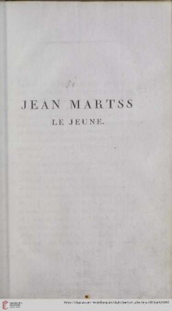 Jean Martss le Jeune