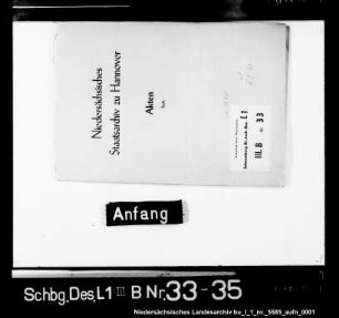 Verzeichnisse schaumburgischer Lehnsleute