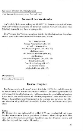 Unsere Jüngsten