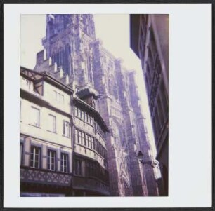 Place de la Cathédrale (Münsterplatz) in Straßburg
