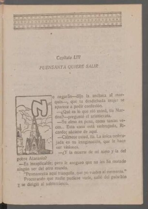 Capítulo LIII - Fuensanta quiere salir