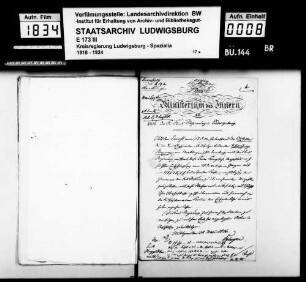 Arme, Oberamt Leonberg