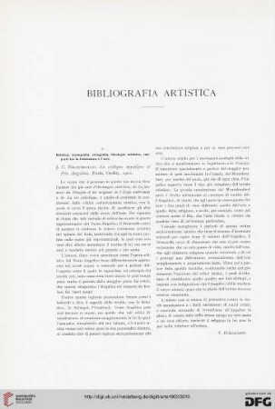 Bibliografia artistica