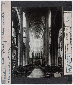 Amiens: Kathedrale, Inneres, Blick zum Chor nach Osten
