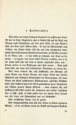 6. Persönlichkeit