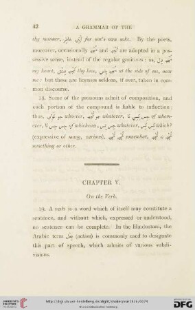 On the Verb