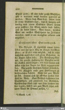 Oeffentlicher Gottesdienst