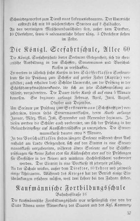 Kaufmännische Fortbildungsschule