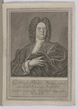 Bildnis des Gottlieb Stolle