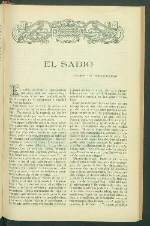 El sabio