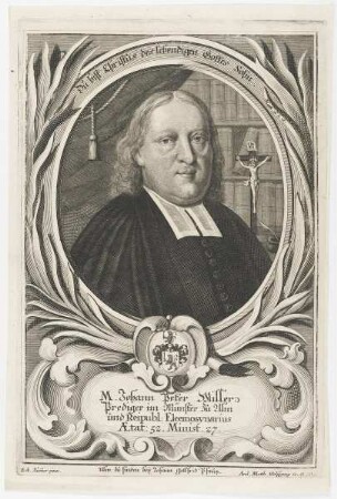Bildnis des Johann Peter Miller