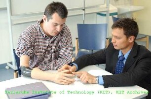 Unterarmprothese des Instituts für Angewandte Informatik (IAI)