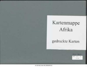 Nordostafrika, ganz und größere Teile : 1820-1863 : Kartensammlung