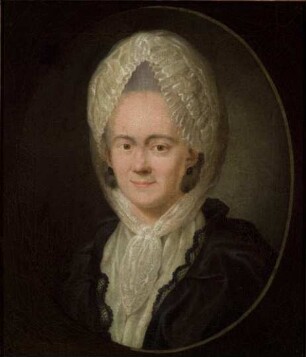 Porträt Marie Sophie von La Roche geb. Gutermann von Gutershofen