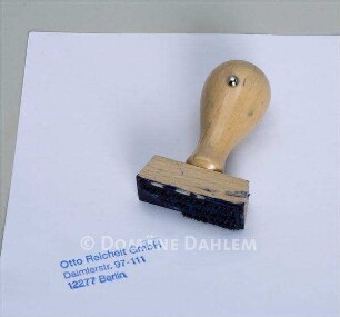 Stempel "Otto Reichelt GmbH"