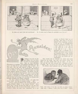 "Schnelle Modernisirung" "Das Anmelden!"