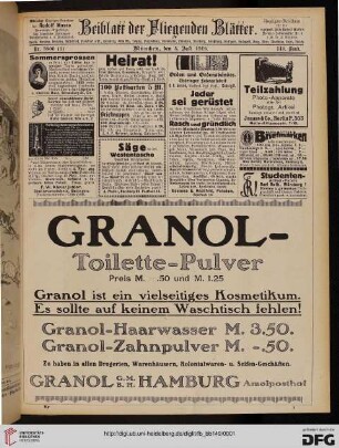 149: Beiblatt der Fliegenden Blätter