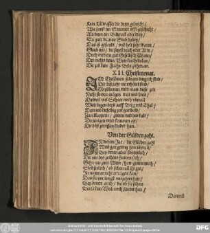 Von der Gülden zahl.
